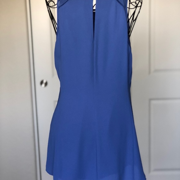 WHBM High Low Hem Sleeveless Blouse - Picture 4 of 7